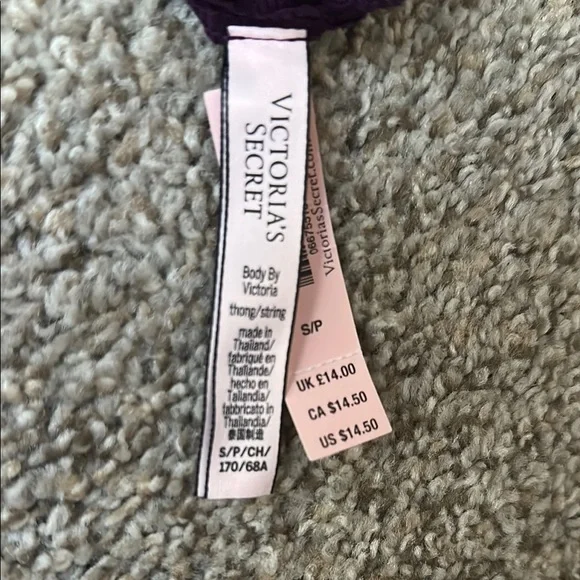 Victoria's Secret Purple Lace Panties - Picture 3 of 3